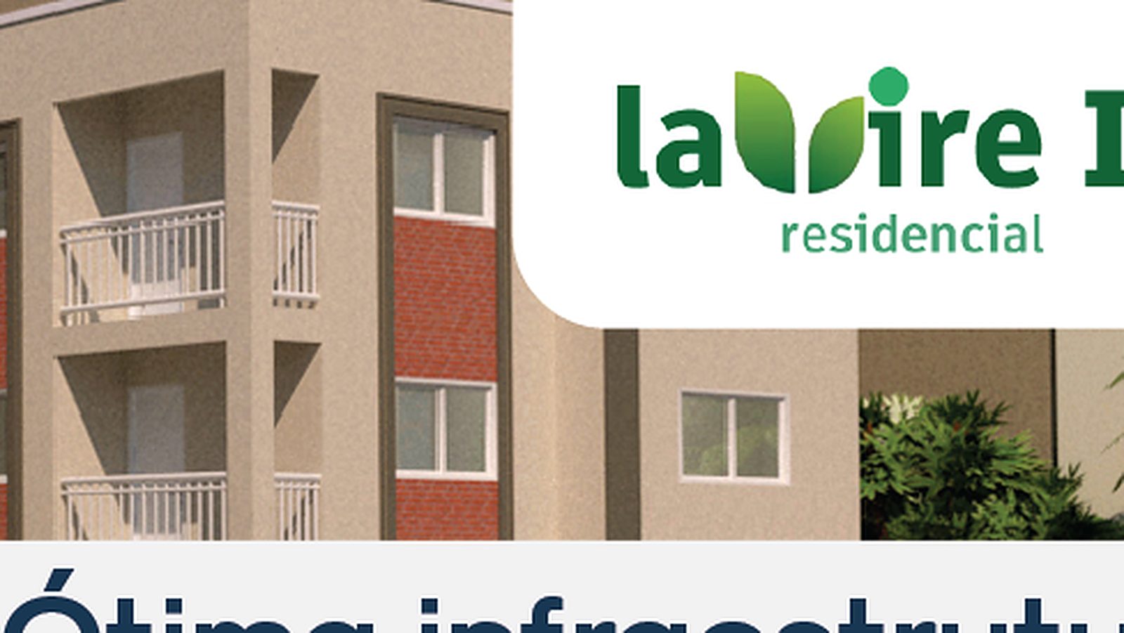 Fachada do Lavire III Residencial, próximo lançamento da Patrimonial